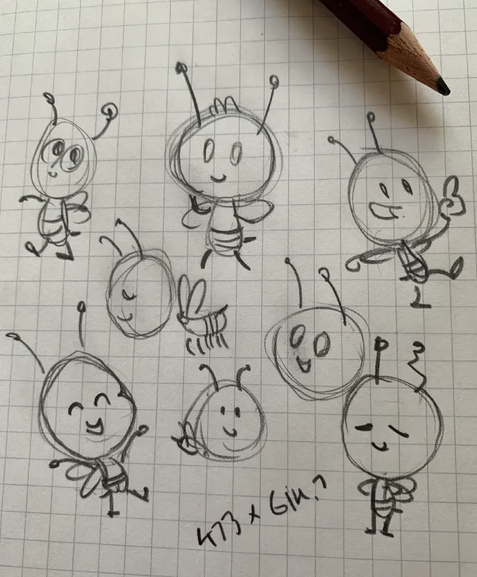 Bumblebee English School Bee Sketch