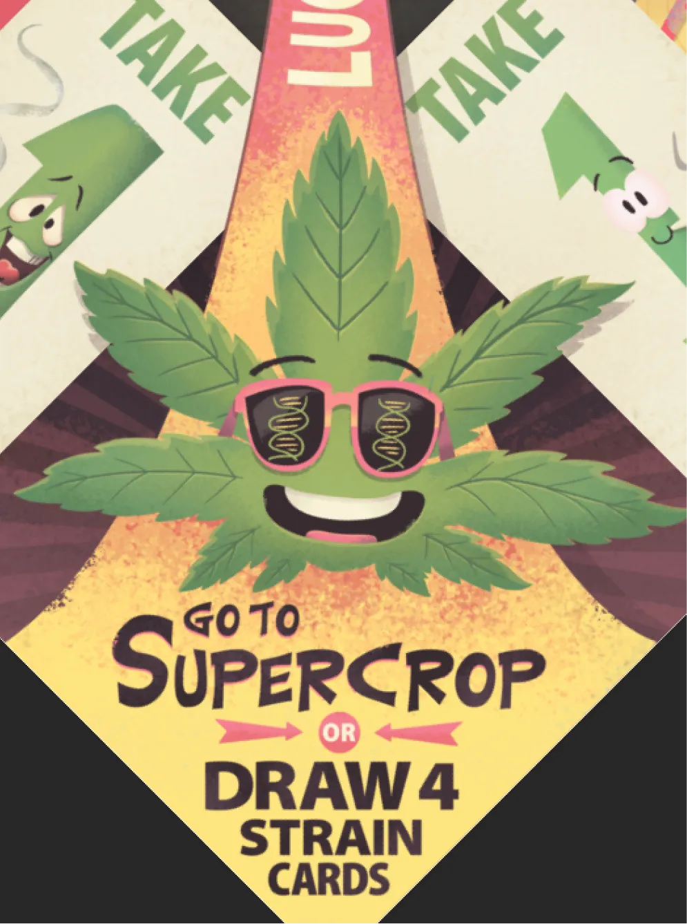 Marijuana Bowl Supercrop Corner Panel